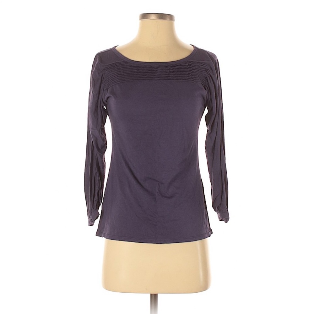 GAP 3/4 Sleeve Stretchy Jersey Knit Cotton Blouse